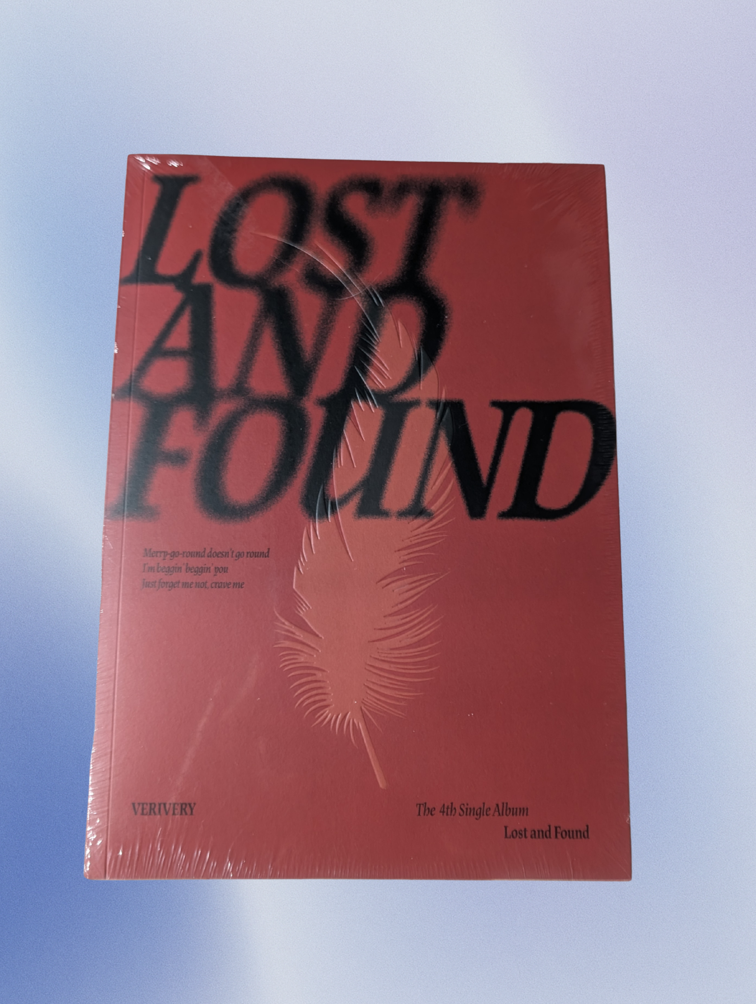 Verivery lost and found sealed album