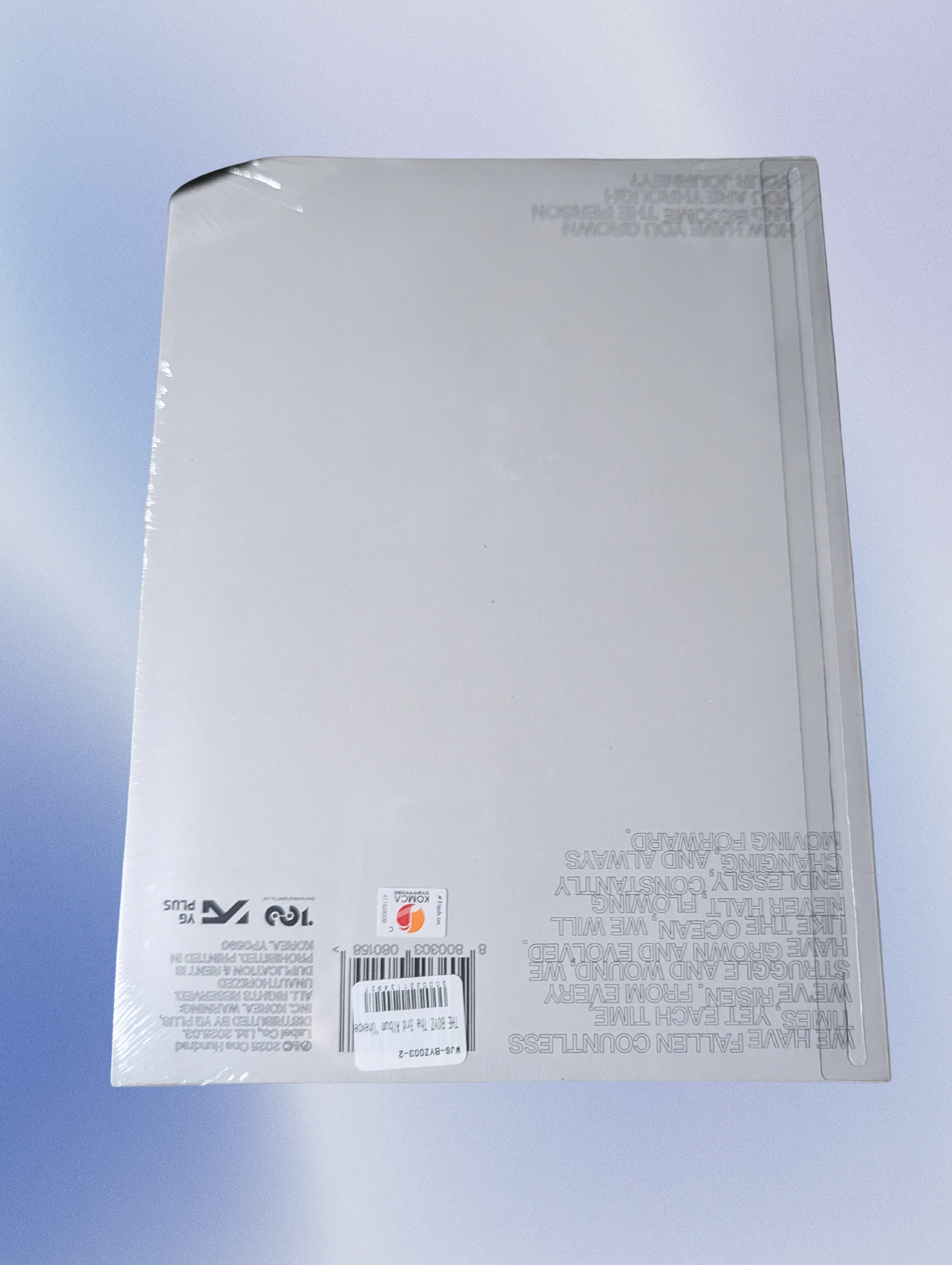 The boyz unexpected 3rd album become version sealed