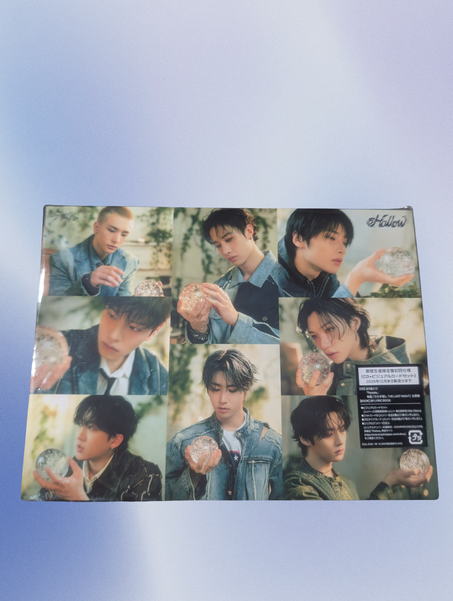 Stray Kids Hollow Limited Time CD + Visual Card Set Japan