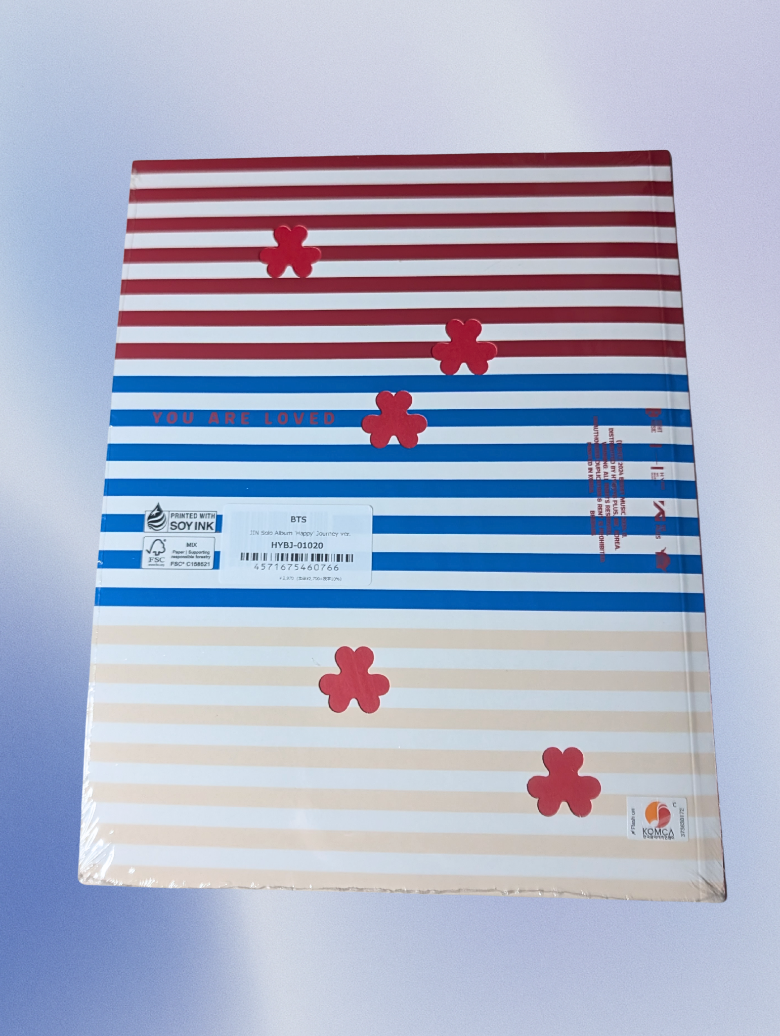 BTS Jin solo album happy sealed