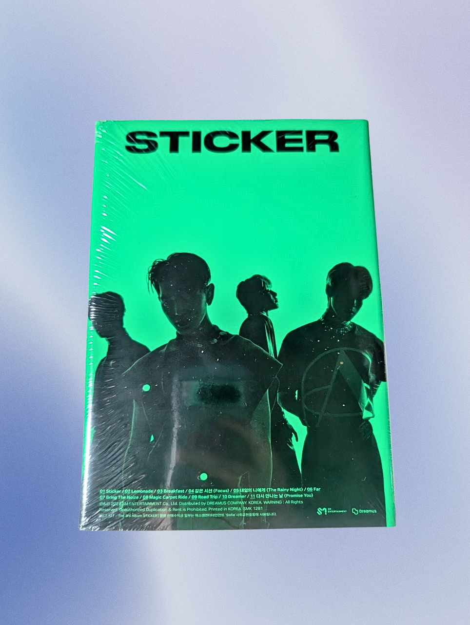 NCT sticker album sticky version sealed